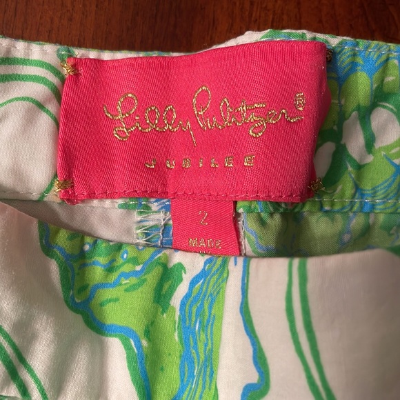 LILLY PULITZER SIDE ZIP WIDE LEG PANTS - Picture 5 of 7